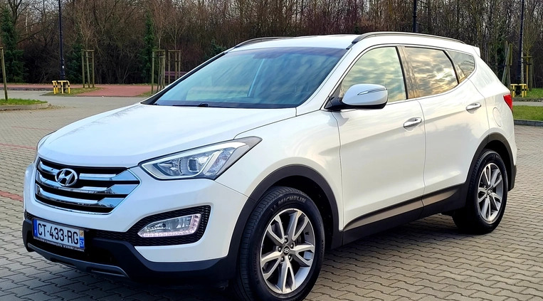 Hyundai Santa Fe cena 56600 przebieg: 226000, rok produkcji 2013 z Płock małe 436